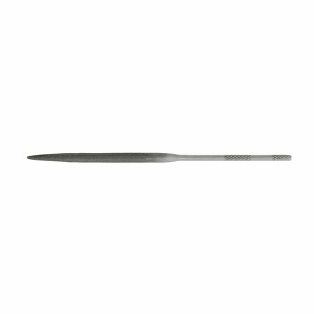 EXCEL BLADES Half-Round Needle File, 5.75" Cut #2 Hobby and Jewelry, 12pk 55606